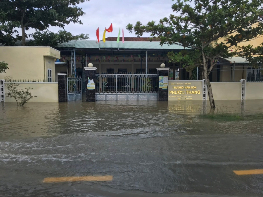 Gia Lai: Thời tiết mưa lớn gây sạt lở, ngập úng nhiều nơi